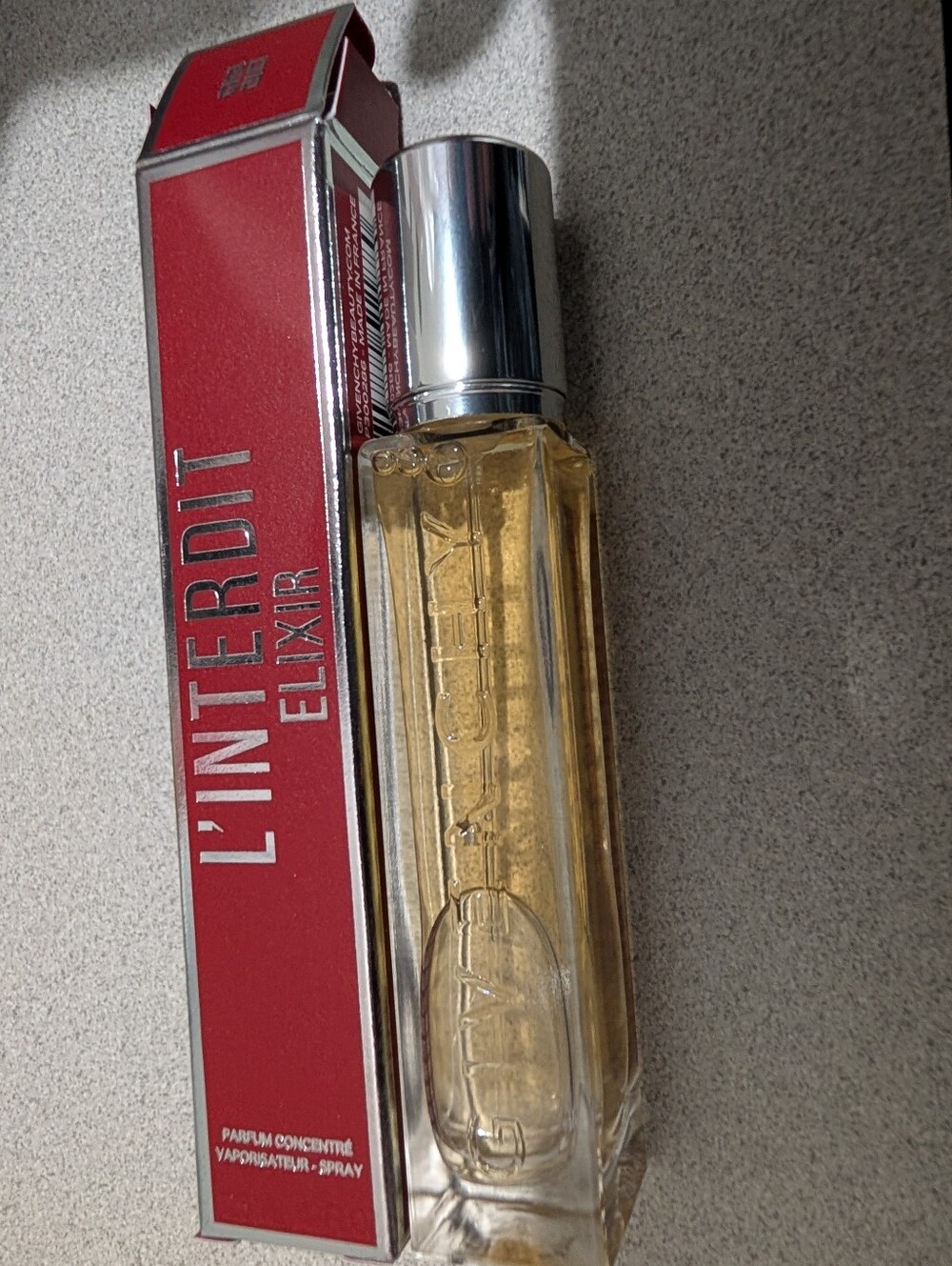 Givenchy L'interdit Elixir Travel Size Brand New In Box
